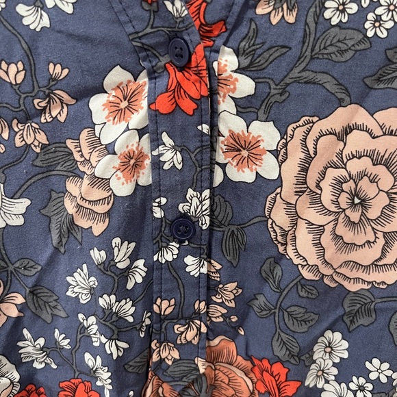 Loft Outlet floral button front dress - Picture 5 of 8